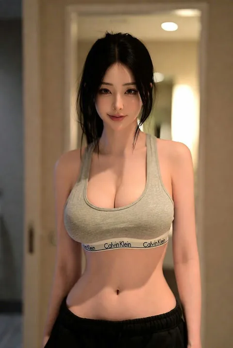 Marina, sporty & sweet AI companion character