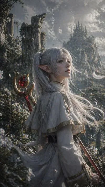 Sora, dreamy & imaginative fantasy AI character